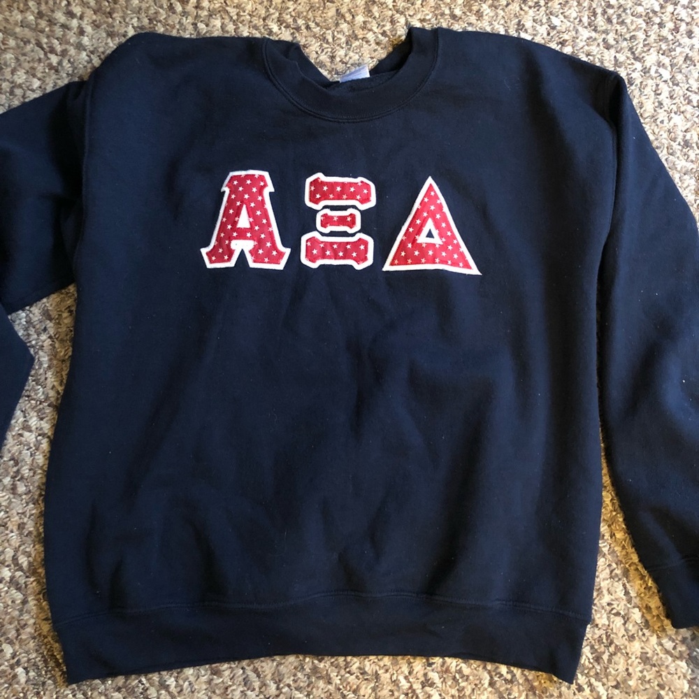 Alpha xi delta crew neck